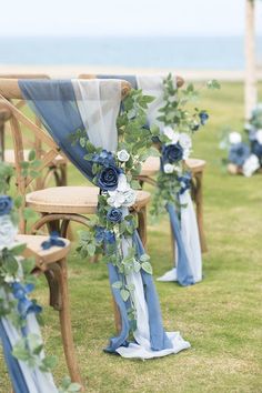 Baby Blue Weddings, Blue Wedding Decorations, Light Blue Wedding, Blue Themed Wedding, Dusty Blue Weddings, Wedding Theme Colors, Cute Wedding Ideas, Navy Wedding