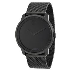 Movado Men's 3600261 Bold Black Stainless Steel Watch Movado Mens Watches, Calvin Klein Watch, Minimal Watch, Movado Bold, Movado Watch, Unisex Watches, Calvin Klein Men, Men's Watches, Bold Black