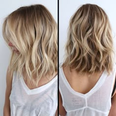 Shoulder Length Hair Men, Shoulder Length Hair Balayage, Brown Shoulder Length Hair, Shoulder Length Hair With Bangs, Ombre Bob, Balayage Blonde, Choppy Bob, Layered Bob Hairstyles