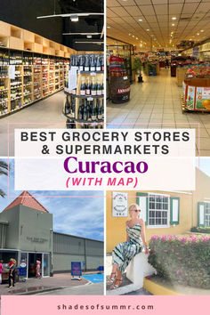 the best grocery stores and supermarkets in curacco with map