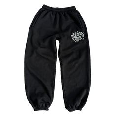 Color: Black, Size: L Urban Black Sweatpants With Letter Print, Black Urban Sweatpants With Letter Print, Black Athleisure Bottoms For Streetwear, Trendy Black Sports Pants, Black Winter Streetwear Bottoms, Trendy Black Sweatpants For Sports, Winter Leisure Black Bottoms, Black Winter Leisure Bottoms, Black Cotton Sweatpants For Streetwear