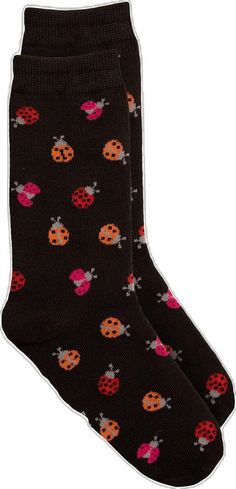 Ladybug Beetle, Beetle Bug, Women's Socks, Novelty Socks, Casual Socks, Socks And Hosiery, Socks Women, Purple And Black, Gifts For Family