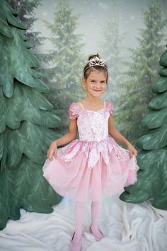 Steal the spotlight in our Holiday Ballerina dress! This beautiful dress features velvety dusty-rose fabric, sparkly straps, lace detailing, floral accents and a lined tulle skirt designed for dancing! Perfect for holiday parties, or year-round fun. I design my products using a size flexible construction; No zippers & no buttons with stretchy and comfortable textiles. All costumes kid tested and approved!  Safety Warnings: Keep away from fire and Small Parts Washing Instructions: Machine Wash-co Bleach Drip, Creative Thinking Skills, Prima Ballerina, Ballerina Dress, Organza Skirt, Steal The Spotlight, Dress Dusty, High Quality Dress, Layered Skirt