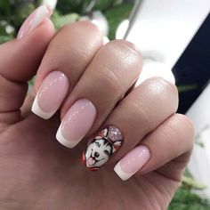 White French Tip, 20k Followers, Dog Face, Red Heart, Manicure, Instagram Photos, Red