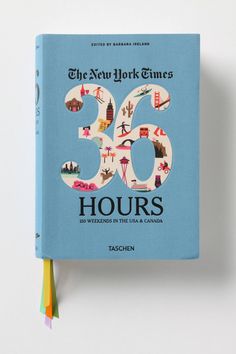 the new york times'book of thirty - five hours is on display at the museum