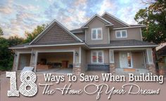 18 Ways To Save Money When Building The Home Of Your Dreams Renovation Architecture, Building Process, Interior Vintage, Dining Room Wall, Dining Room Wall Art, Dream House Rooms, Dream House Interior