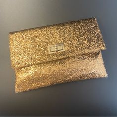 Brand : Target | Size : One Size | Color : Gold | Material : Glitter | Condition : Brand New Gold Sparkling Rectangular Clutch, Glamorous Gold Sparkling Clutch, Gold Glitter Rectangular Clutch, Gold-tone Crossbody Clutch For Shopping, Holographic Purse, Gold-tone Hardware Clutch Bag, Gold Clutch Purse, Summer Clutch, Glitter Purse