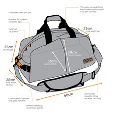 The 'Weekender' has been built tough as a no nonsense clothes bag for a weekend away. Whether that be out on an adventure somewhere or something a little more sophisticated. Features include: The outer is made from hard coated water-proof 410 gsm canvas. Lined with 500 gsm pvc. Custom Crashpad number 10 zips. Custom Crashpad end grab handles. External zip guard. Removable shoulder strap for easy carrying. Bartack stitching on all load points. Internal pockets, including one zipped pocket and 2 o Canvas Bags With Reinforced Handles For Outdoor Activities, Practical Bags With Reinforced Handles For Outdoor, Functional Outdoor Bags With Luggage Sleeve, Functional Outdoor Bag With Luggage Sleeve, Outdoor Canvas Bag With Luggage Sleeve, Functional Canvas Duffle Bag With Luggage Sleeve, Practical Waterproof Bags For Overnight Trips, Practical Canvas Travel Bag For Outdoor, Practical Outdoor Canvas Travel Bag