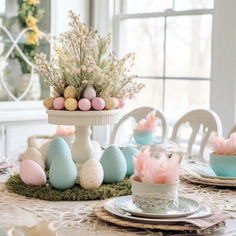 58 Charming Easter Table Decor Ideas for A Dreamy Celebration Picnic Party