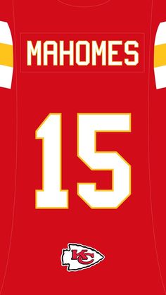 the jersey worn by patrick mahomes for his team's 2013 season game