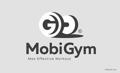 the logo for mobigym, an effective workout program that is designed to help people with