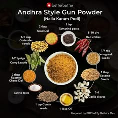 South Indian Meals, Podi Recipe, Indian Masala, Recipe Website, Idli Dosa, Chana Dal