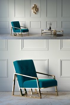 Luxury Designer Contemporary Armchair Sofa Santai, Painting Wooden Furniture, White Furniture Living Room, Contemporary Armchair, Bantal Sofa, Metal Furniture Design, Iron Furniture, White Furniture, Stylish Furniture