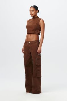 Cargo Wide-Leg Pant Mars The Label Cargo, Cargo Styling, Mars The Label, Canvas Pants, Wardrobe Wishlist, Hip Hop Culture, Denim Collection, 2024 Fashion, Baggy Fits