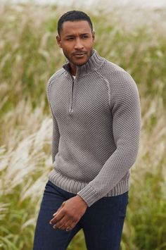 Relax with your favorite book or take a walk along the pier—the Levi sweater will keep you cozy warm with easy, casual style. This quarter-zip pullover is ribbed at the standup collar, cuffs, and hem, creating a frame for the "birdseye" V-stitch throughout that offers texture and visual balance. It's crafted from soft, breathable washed cotton with a subtly worn finish for contrast. Half-zip Winter Outdoor Sweater, Winter Half-zip Outdoor Sweater, Winter Outdoor Half-zip Sweater, Half-zip Fall Outdoor Sweater, Half-zip Fall Sweater For Outdoor, Casual Half-zip Fall Sweater, Casual Half-zip Sweater For Cold Weather, Casual Half-zip Outdoor Sweater, Casual Half-zip Sweater For Outdoor