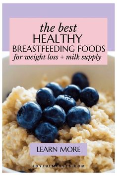 Learn the top, healthy breastfeeding foods to include in your breastfeeding diet plan to boost milk supply and lose weight safely after baby. These are the best breastfeeding foods to eat while breastfeeding to increase milk supply while helping you lose the baby  weight naturally. Get the best meal ideas for your breastfeeding and postpartum journey. These are breastfeeding superfoods, best breastfeeding snacks, and healthy eating ideas for breastfeeding moms. Boost Milk Supply Breastfeeding, Breastfeeding Recipes, Lactation Foods, Breastfeeding Smoothie, Dieting While Breastfeeding