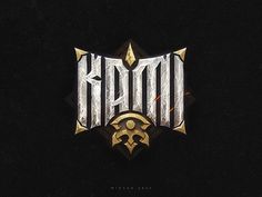 the logo for an upcoming video game called kaon, which is currently in development