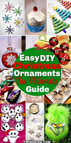 easy diy christmas ornaments the ultimate guide