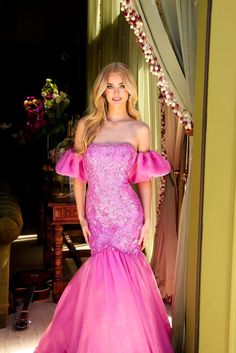 Ava Presley 39570 Dress | Ava Presley Dresses | Formal Approach Elegant Pink Pageant Dress, Pink Fitted Floor-length Pageant Dress, Barbie Pageant Ooc, Pink Ruffle Pageant Dress For Dress-up, Luxury Pink Dress-up Pageant Dress, Designer Prom Dress, Mermaid Prom Dress, Black Coral, Sherri Hill Prom Dresses