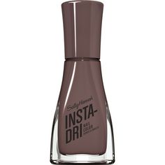 Sally Hansen Insta-Dri Nail Color 193 Slick Slate - 0.31 fl oz Sally Hansen Insta Dri Colors, National Red Wine Day, Sally Hansen Insta Dri, Quick Dry Nail Polish, Dry Nails Quick, Dry Nail Polish, Sinful Colors, Shiny Nails, Going For Gold