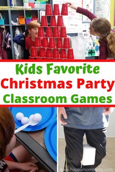 kids favorite holiday party classroom games