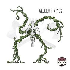 an image of a man with vines on his body and the words,'alright vines '