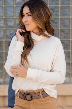 This super soft cowl neck sweater is going to be an absolute staple in your closet this season! This is simple enough to dress up or down to match your style! Tuck into a skirt, pair with your favorite denim or Betsey's Jeggings, or with joggers! Add your favorite accessories to elevate this look? Chilly? Use this as a base for your layering pieces! The possibilities are endless.Self: 91% Polyester & 9% SpandexContrast: 95% Cotton & 5% SpandexHand wash cold. Do not bleach. Low iron. Do not dry c Camel Sweaters, Burgundy Sweater, Cowl Neck Sweater, Fall Fashion Trends, Low Iron, Boutique Shop, Layering Pieces, Cowl Neck, Jeggings