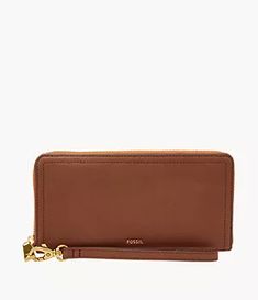 Logan RFID Zip Around Clutch - SL7831200 - Fossil Old English, Leather Crossbody Bag, Leather Crossbody, Fossil, Zipper Pocket, Wallets, Crossbody Bag, Wallet, Handbags