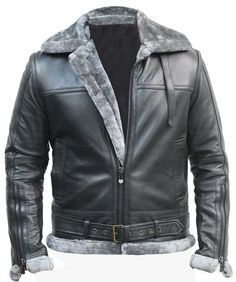 Introducing our black leather jacket with fur for men designed in the air force pilot style, perfect for adding a touch of sophistication and durability to your wardrobe. Crafted from premium quality sheepskin leather, zipper closure and faux fur lining. This coat is a timeless investment piece that will remain in style for years to come. Note: We don't keep an inventory of any jackets or coats. We stitch each product with new leather and other materials when we receive an order from you. We pay Winter Pilot Aviator Leather Jacket, Winter Aviator Leather Jacket With Padded Collar, Winter Aviator Sheepskin Leather Jacket, Winter Sheepskin Aviator Leather Jacket, Black Aviator Leather Jacket With Padded Collar, Black Shearling Biker Jacket With Padded Collar, Black Sheepskin Leather Jacket With Padded Collar, Jacket Fur Collar, Pilot Style