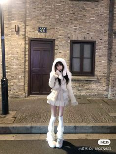 Douyin Fashion, Texas Winter, Gyaru Fashion, Snow Fashion, J Fashion, Kawaii Clothes, Girly Outfits, Lolita Fashion