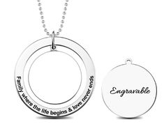 • Signification: let's freeze the most meaningful moment in your life with our special design engraved circle photo neckband necklace.
• Personalized: Add your own photo to the front of the is a round charm, and the larger circular ring pendant can engrave up to 60 characters, on the small circle photo pendant back with a meaningful message or date up to 30 characters. This engravable photo pendant is jewelry that is close to your heart. 
• As a gift: It is also a great gift for mother's day, an Best Necklace, Circle Photo, Necklace Length Guide, Small Circle, Photo Necklace, Photo Pendant, Necklace Chain Lengths, Ring Pendant, Necklace Online