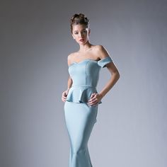 The Elegant Dress Made In The Silhouette Of The Sheath Will Emphasize Your Curves And A Loose Skirt To The Bottom Will Allow You To Move Comfortably, While The Off Shoulder Neckline Will Complement The Image With An Exquisite Decoration, And Its Zipper On The Back Will Ensure A Secure Fixation Of The Dress. Length: Long Colour: Mint Neckline: Off Shoulder Silhouette: Sheath Sleeve: Sleeveless Back: Zipper Occasion: Romantic Date/Evening/Dinner, Wedding/Bridesmaid, Graduation, Fashion Show, Visit Light Blue Mermaid Hem Formal Dress, Light Blue Sleeveless Dress With Fitted Bodice, Light Blue Fitted Mermaid Hem Dress, Light Blue Fitted Dress With Mermaid Hem, Blue Mermaid Hem Dress For Bridesmaid, Fitted Blue Dress With Back Zipper, Blue Cocktail Dress With Back Zipper, Blue Fishtail Dress For Spring, Spring Blue Fishtail Dress