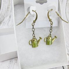 These Earrings Are Hypoallergenic And Have Brass Hardware. Garden Earrings, Closet Size, Earrings Color, Brass Hardware, Jewelry Earrings, Women Jewelry, Brass, Closet, Women Shopping