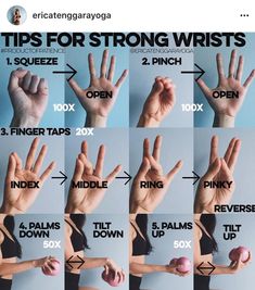 Carpal Tunnel Remedies, Strong Wrist, Carpal Tunnel Exercises, Carpal Tunnel Relief, Wrist Exercises, Physical Therapy Exercises, Hand Exercises, Hand Therapy, Carpal Tunnel