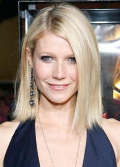 Girls Short Haircuts, Corte Bob, Straight Blonde Hair, Short Brown Hair, Girl Haircuts, Trending Hairstyles, Gwyneth Paltrow