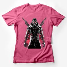 Cyberpunk Skeleton Warrior T-Shirt, Red and Black Graphic Tee, Futuristic Sci-Fi Apparel, Unisex Clothing Female T-Shirt Custom graphic T-Shirt.Customize your color Skeleton Warrior, Armor Shirt, Red And Black Shirt, Black Graphic Tee, Clothing Female, Warriors T Shirt, Black Graphic Tees, Funny Graphic Tees, Casual Summer Shirts