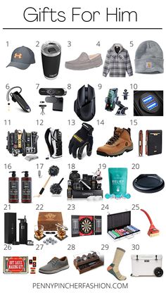 the ultimate gift guide for him is here to help you find what's in your bag