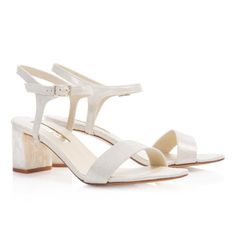 Freya Rose Martina Midi Ivory Suede Block Heel Sandals Bridal Block Heels, Beautiful Wedding Shoes, Block Heel Sandals, Suede Block Heels, Peep Toe Sandals, Heels Sandals, Block Heels Sandal, Mid Heel, Heel Sandals