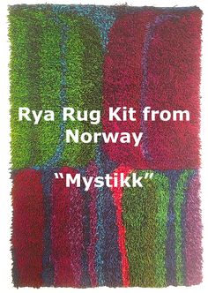 a rug with the words'mystik'written on it