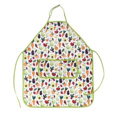 Market Fresh Apron - fits sizes youth small through adult 2XL  BapronBaby Different Necklines, Cleaning Techniques, Baking Apron, Apron Designs, Hot Iron, Eco Friendly Fabric, Baby Safe, Exercise For Kids, Harmful Chemicals