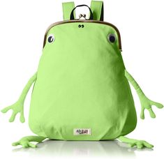 Frog Backpack, Unique Backpacks, Light Backpack, Japan Post, Cute Bags, Mini Backpack, Ebay Seller, Things To Buy, Light Green