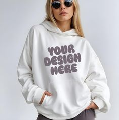 Hoodies Mockup, Sweatshirt Template, Lilac Hoodie, White Hoodie Mockup, Womens Oversized Hoodie, Sweatshirt Model, Hooded Jumper, Hoodie Mockup, Oversized Hoodie