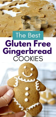 gluten free gingerbread cookies Gluten Free Gingerbread Cookies Recipe, Gluten Free Christmas Baking, Gluten Free Gingerbread Men, Trendy Crafts, Gluten Free Gingerbread Cookies, Gingerbread Cookie Recipe, Gluten Free Christmas Cookies, Gluten Free Gingerbread, Gluten Free Holiday