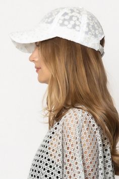 This flower-embroidered hat is the perfect way to spruce up your look. You'll be the sunflower of the room with its colorful petals popping against your pretty head! And because the fabric is breathable, you can wear it without worrying about wilting in the heat. (It's like you're a real flower blooming in style!) Cotton Brimmed Trucker Hat For Summer, Summer Cotton Brimmed Trucker Hat, Summer Brimmed Cotton Trucker Hat, Adjustable Cotton Trucker Hat For Summer, Lightweight Trucker Hat Visor For Summer, Adjustable Cotton Summer Baseball Cap, Lightweight Summer Trucker Hat With Visor, Summer Lightweight Visor Trucker Hat, Lightweight Visor Trucker Hat For Summer