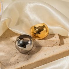 Major Duomo Ring | Ringified Jewelry Metal Texture, Waterproof Jewelry, Gold Collection, Types Of Rings, Simple Style