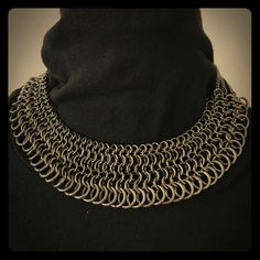 Beautiful Grey/ Black Chain Necklace Black Necklace With Silver Chain, Black Metal Necklace With Chain, Elegant Black Chain Necklace, Black Metal Jewelry With Chain Strap, Black Metal Chain Necklace With Silver Chain, Elegant Black Necklace With Chain Strap, Black Chain Link Necklace With Silver Chain, Black Chain Link Necklace, Black Chain Necklace Costume Jewelry