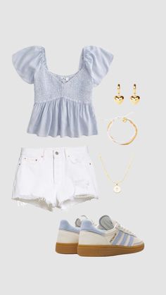 Outfit Inspo Summer Preppy, Cute New York Outfits Summer, Cute Outfits Summer Preppy, School Spring Outfits, Preppy Southern Outfits, First Day School Outfits, Summer College Outfits, School Ootd, Vsco Outfit