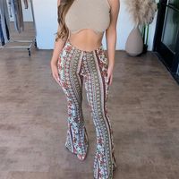 Bohemian Flare Pants, Forbidden Pants, Bell Bottom Trousers, Elephant Pants, High Waisted Flares, Flared Pants