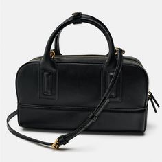 Duffle Bag. Handles And Removable, Adjustable Crossbody Strap. Zip Closure. Height X Length X Width: 6 X 11.7 X 4.5 Inches (15.2 29.2 X 11.4 Cm) Zara Crossbody Shoulder Bag For Travel, Chic Crossbody Satchel With Zipper Closure, Zara Shoulder Bag With Detachable Strap For Travel, Zara Crossbody Bag With Adjustable Strap, Zara Crossbody Shoulder Bag With Removable Pouch, Chic Crossbody Box Bag With Zipper Closure, Zara Satchel With Adjustable Strap, Zara Shoulder Bag With Detachable Strap For Everyday, Zara Satchel With Adjustable Strap For Everyday