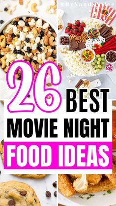 the top 20 best movie night food ideas